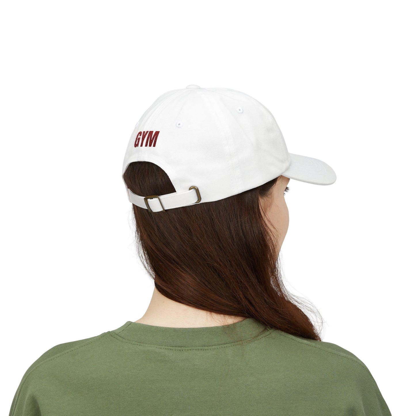 Gym Dad Cap — Vintage Athletic Embroidered Baseball Hat