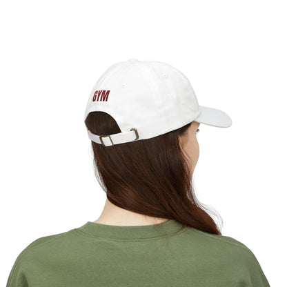 Gym Dad Cap — Vintage Athletic Embroidered Baseball Hat