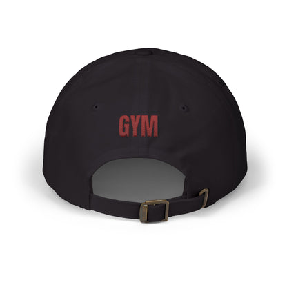 Gym Dad Cap — Vintage Athletic Embroidered Baseball Hat