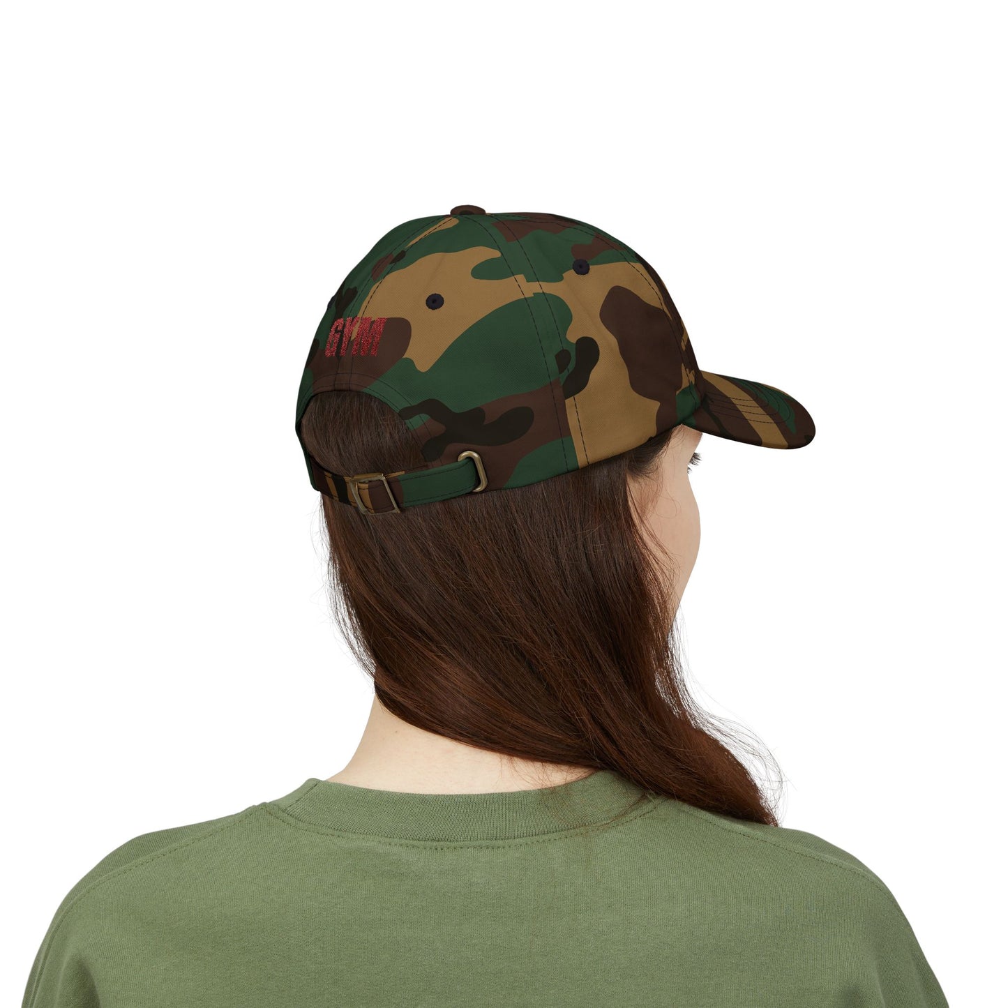 Gym Dad Cap — Vintage Athletic Embroidered Baseball Hat