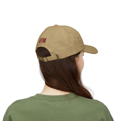 Gym Dad Cap — Vintage Athletic Embroidered Baseball Hat