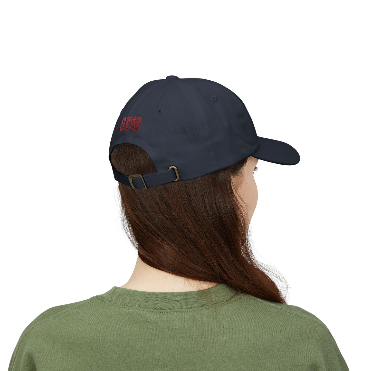 Gym Dad Cap — Vintage Athletic Embroidered Baseball Hat