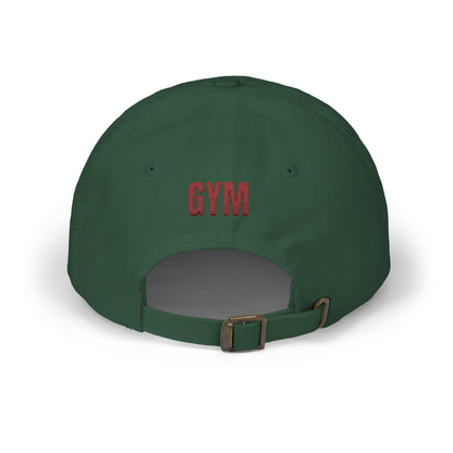 Gym Dad Cap — Vintage Athletic Embroidered Baseball Hat